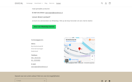 De eerste online stappen & de eerste orders