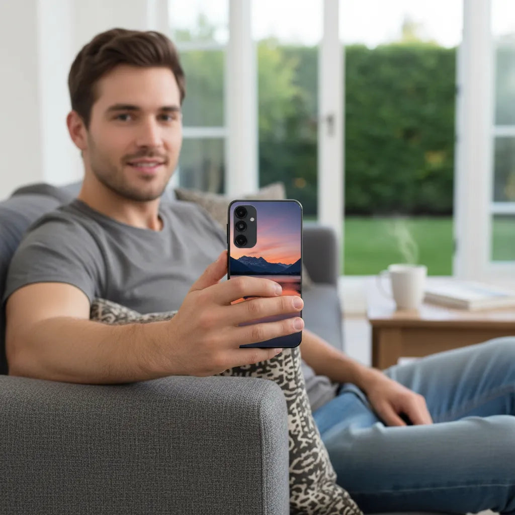 Telefoonhoesje Samsung met eigen foto - persoonlijk ontwerp