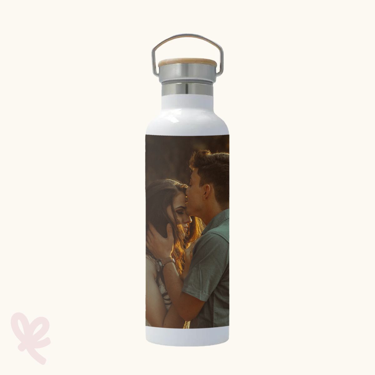 Drinkfles 750ml met foto- zelf ontwerpen