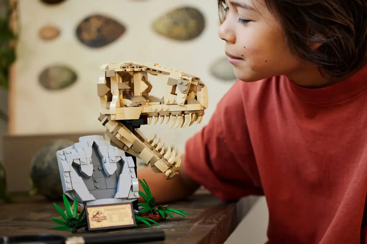 LEGO® Dinosaurusfossielen T. rex Schedel – Iconisch bouwcadeau voor dinofans