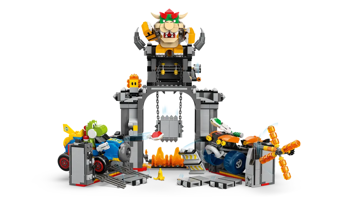 LEGO® Super Mario™ Mario Kart™ Bowser’s Castle – Actievol bouwcadeau voor gamers