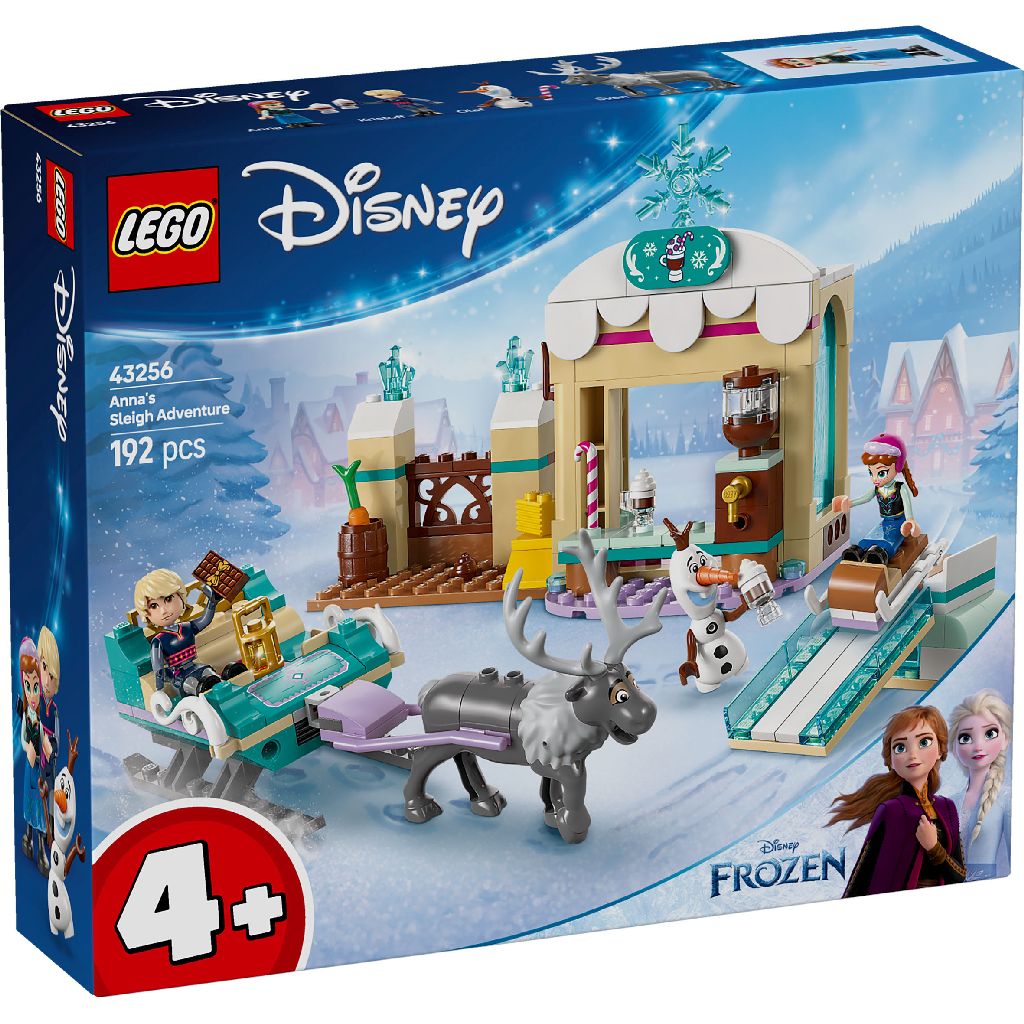 LEGO® Disney™ Princess Anna’s Avontuurlijke Slee – Magisch cadeau voor Frozen-fans