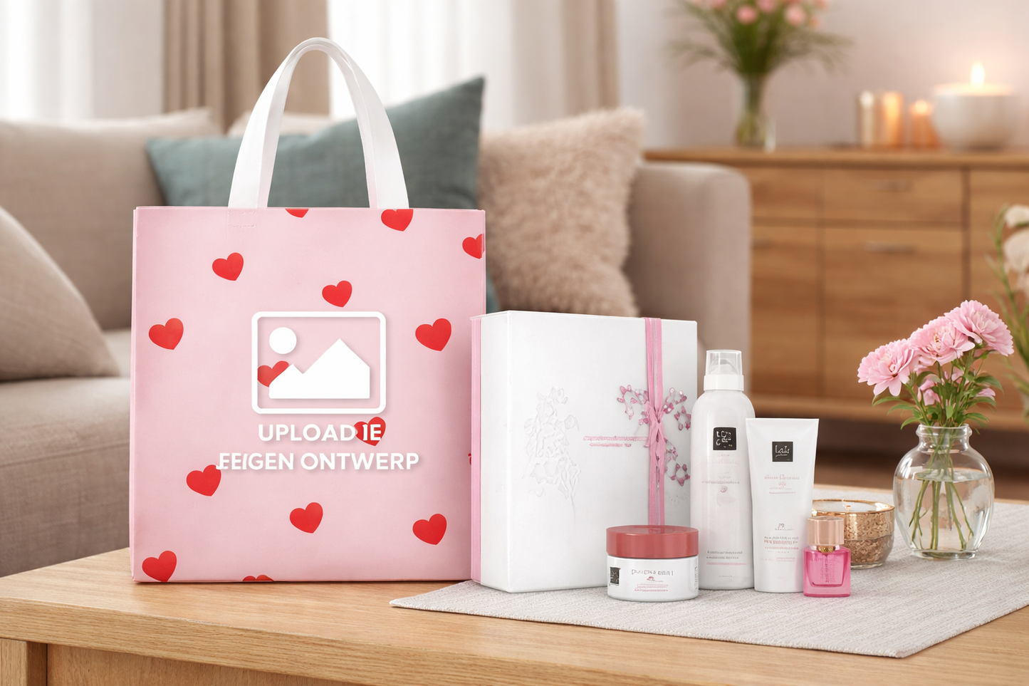 Cadeau pakket voor haar - gepersonaliseerd