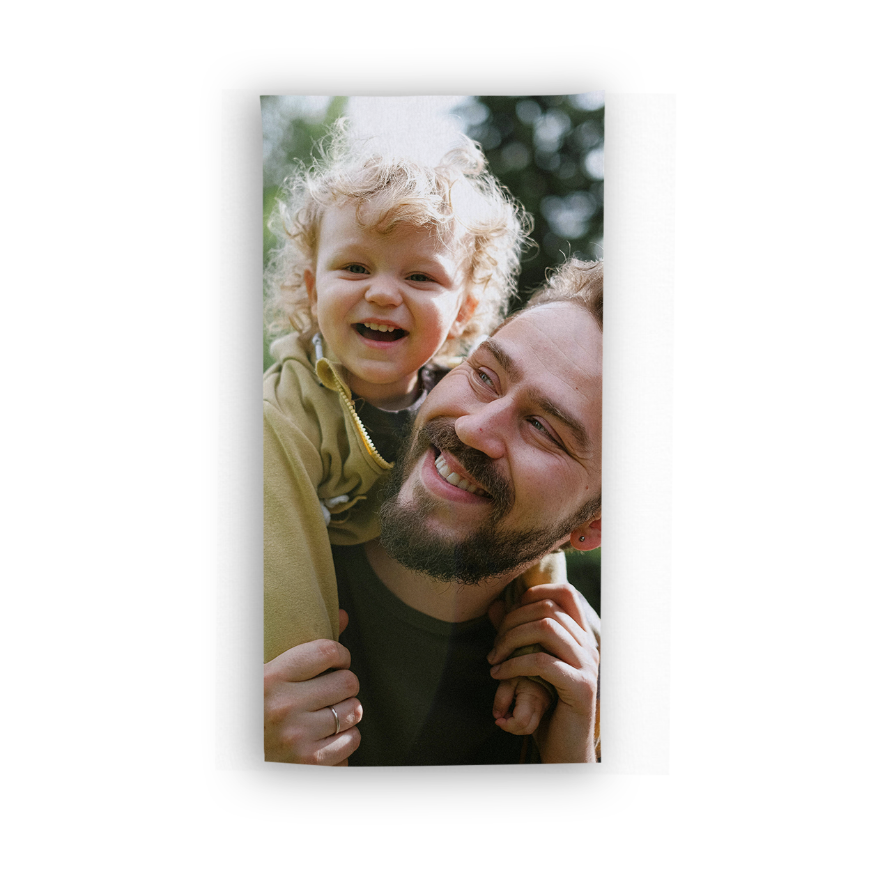 Strandlaken met foto 100x170cm - ontwerp zelf