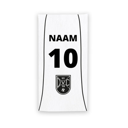Handdoek DVC - Naam - Nummer