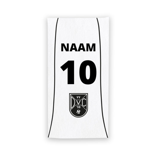 Handdoek DVC - Naam - Nummer