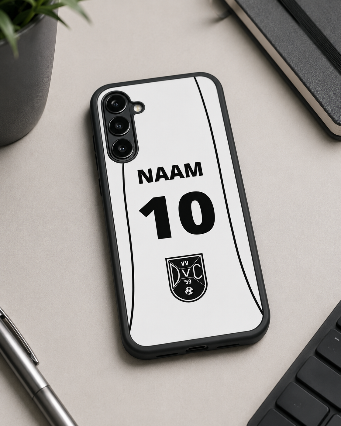 Samsung Telefoonhoesje DVC - naam - nummer