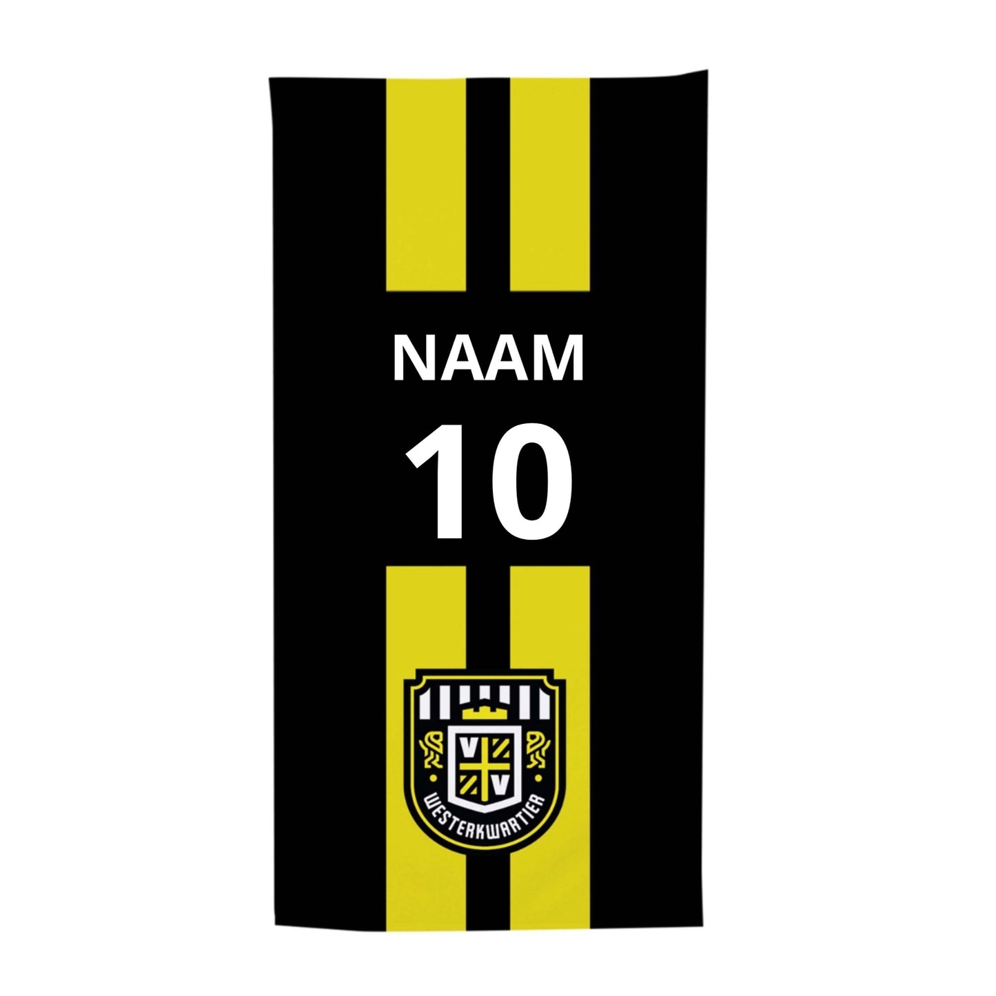 Handdoek VV Westerkwartier - Naam - Nummer