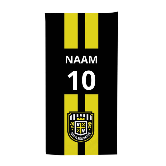 Handdoek VV Westerkwartier - Naam - Nummer