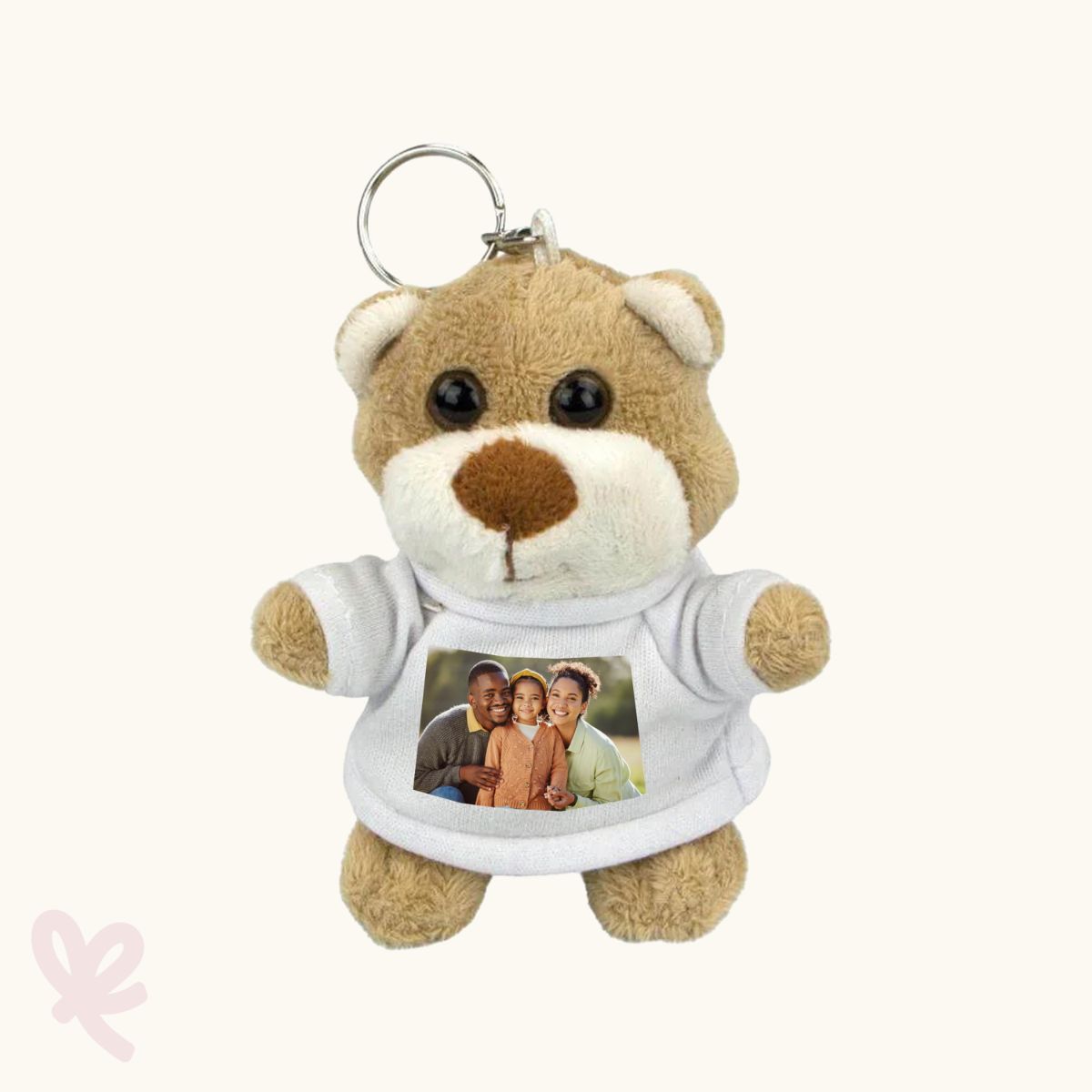 Beer sleutelhanger - met foto