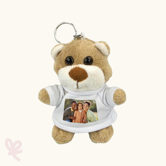 Beer sleutelhanger - met foto