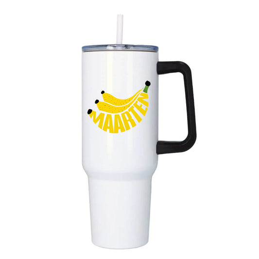 Tumbler met naam 1,2 liter - gepersonaliseerd
