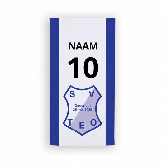 Handdoek SV Teo - Naam - Nummer