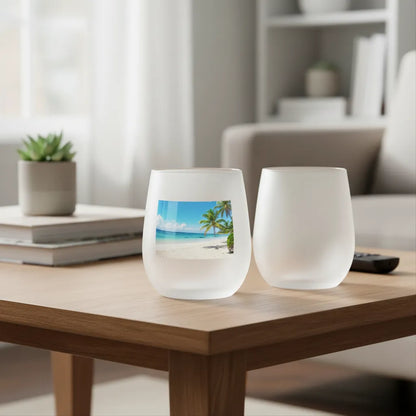 Klein drinkglas met foto - gepersonaliseerd