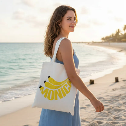 Totebag met naam 35x41 cm - gepersonaliseerd