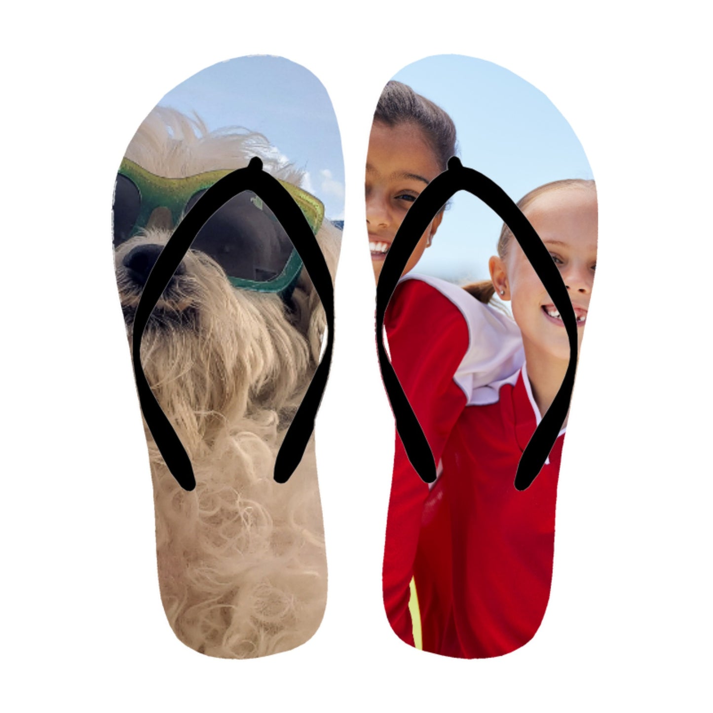 Kinder slippers met foto - zelf ontwerpen