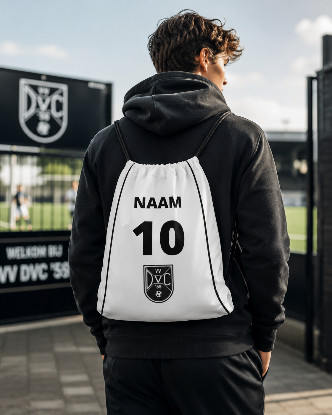 Gymtas DVC - Naam - Nummer