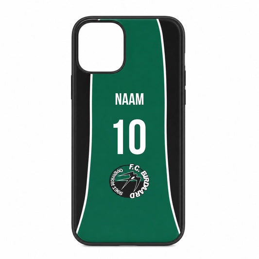 Telefoonhoesje iPhone - FC Birdaard - Naam- Nummer