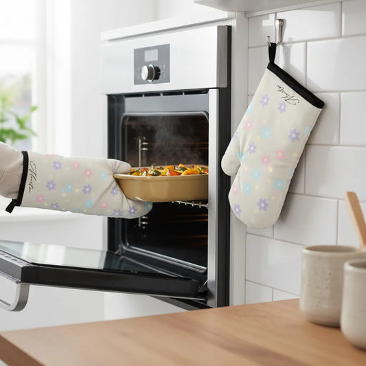 Paas ovenwant met naam - binnen- en buitenkant bedrukt