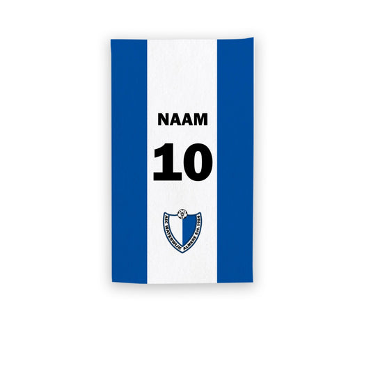 Handdoek ASC Waterwijk Naam  - Nummer