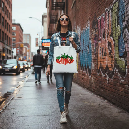Totebag met naam 35x41 cm - gepersonaliseerd