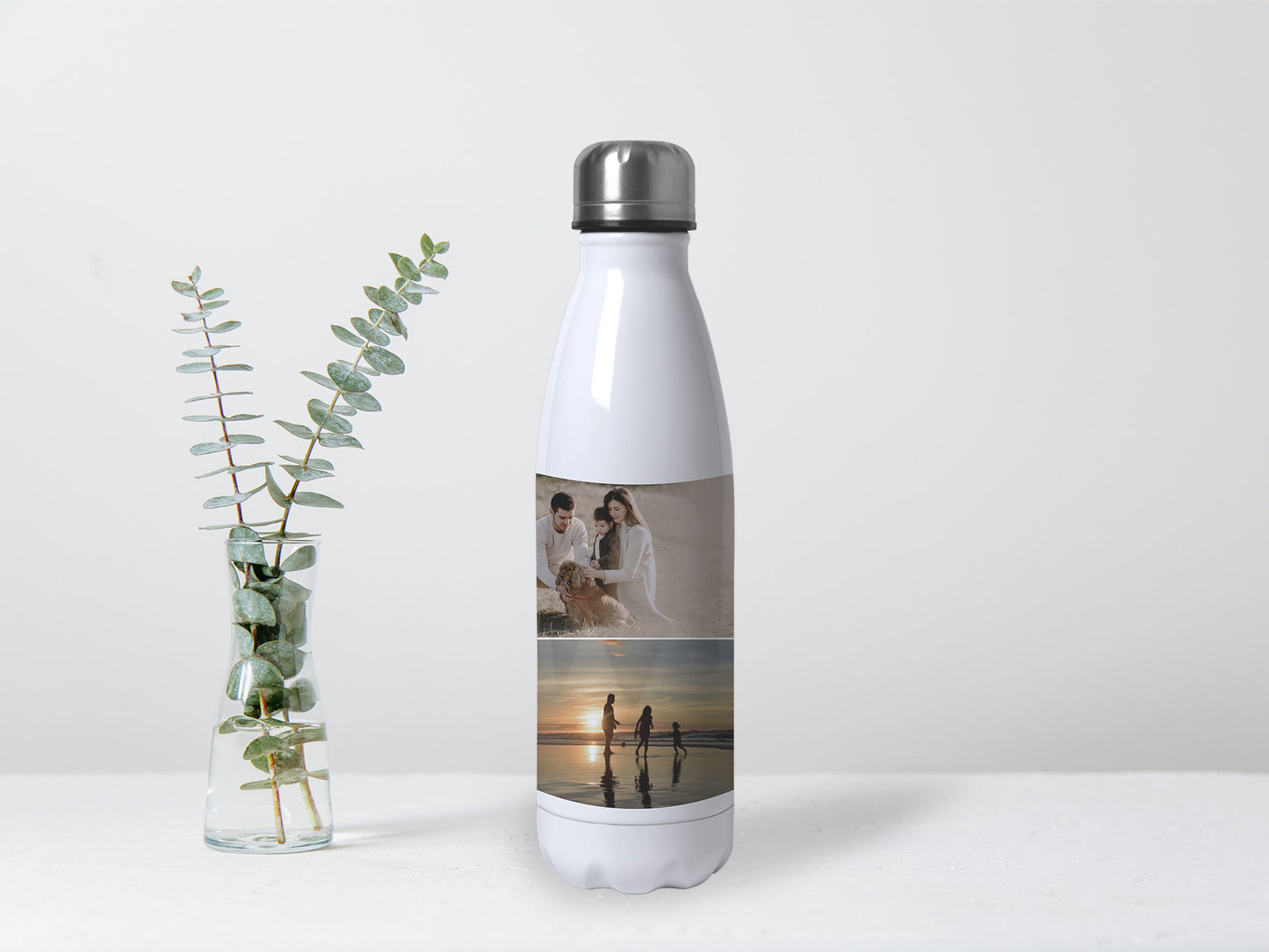 Drinkfles 500ml aluminium met foto - zelf ontwerpen