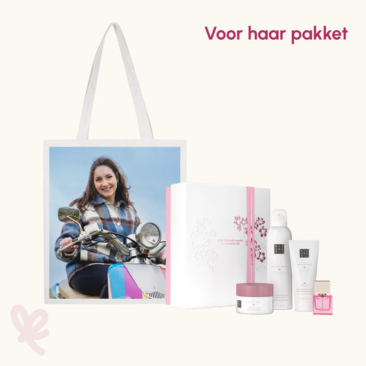 Cadeau pakket voor haar - gepersonaliseerd