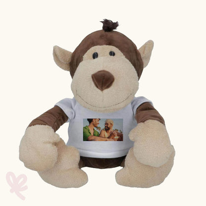 Dierenknuffel met foto - ontwerp zelf