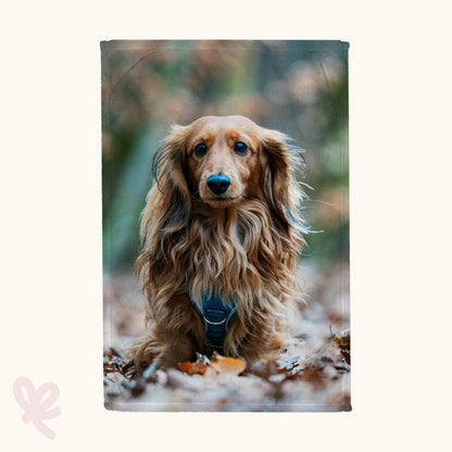 Fleece deken met foto 100x150cm - ontwerp zelf