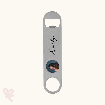 Flesopener met foto - gepersonaliseerd