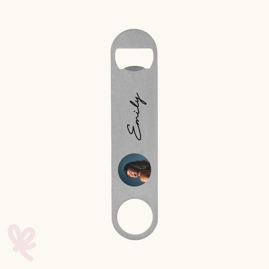 Flesopener met foto - gepersonaliseerd
