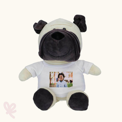 Dierenknuffel met foto - ontwerp zelf