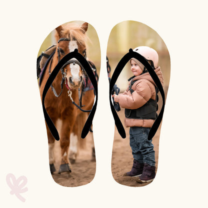 Kinder slippers met foto - zelf ontwerpen