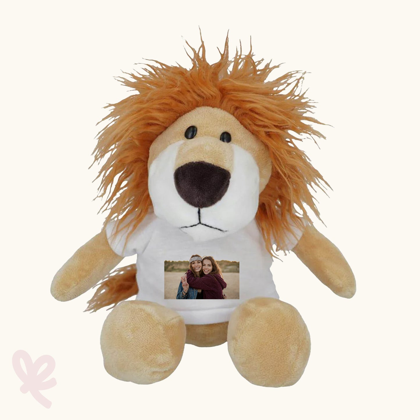 Dierenknuffel met foto - ontwerp zelf