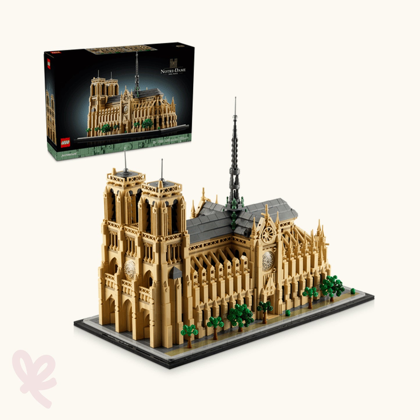 LEGO® Architecture Notre-Dame de Paris – Iconisch bouwcadeau voor liefhebbers van architectuur