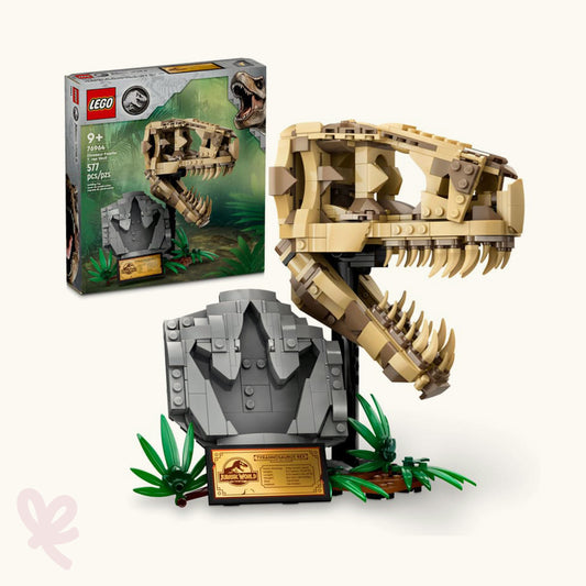 LEGO® Dinosaurusfossielen T. rex Schedel – Iconisch bouwcadeau voor dinofans