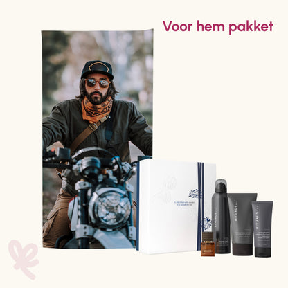 Cadeau pakket voor hem - gepersonaliseerd