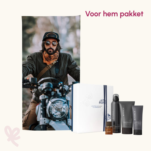 Cadeau pakket voor hem - gepersonaliseerd