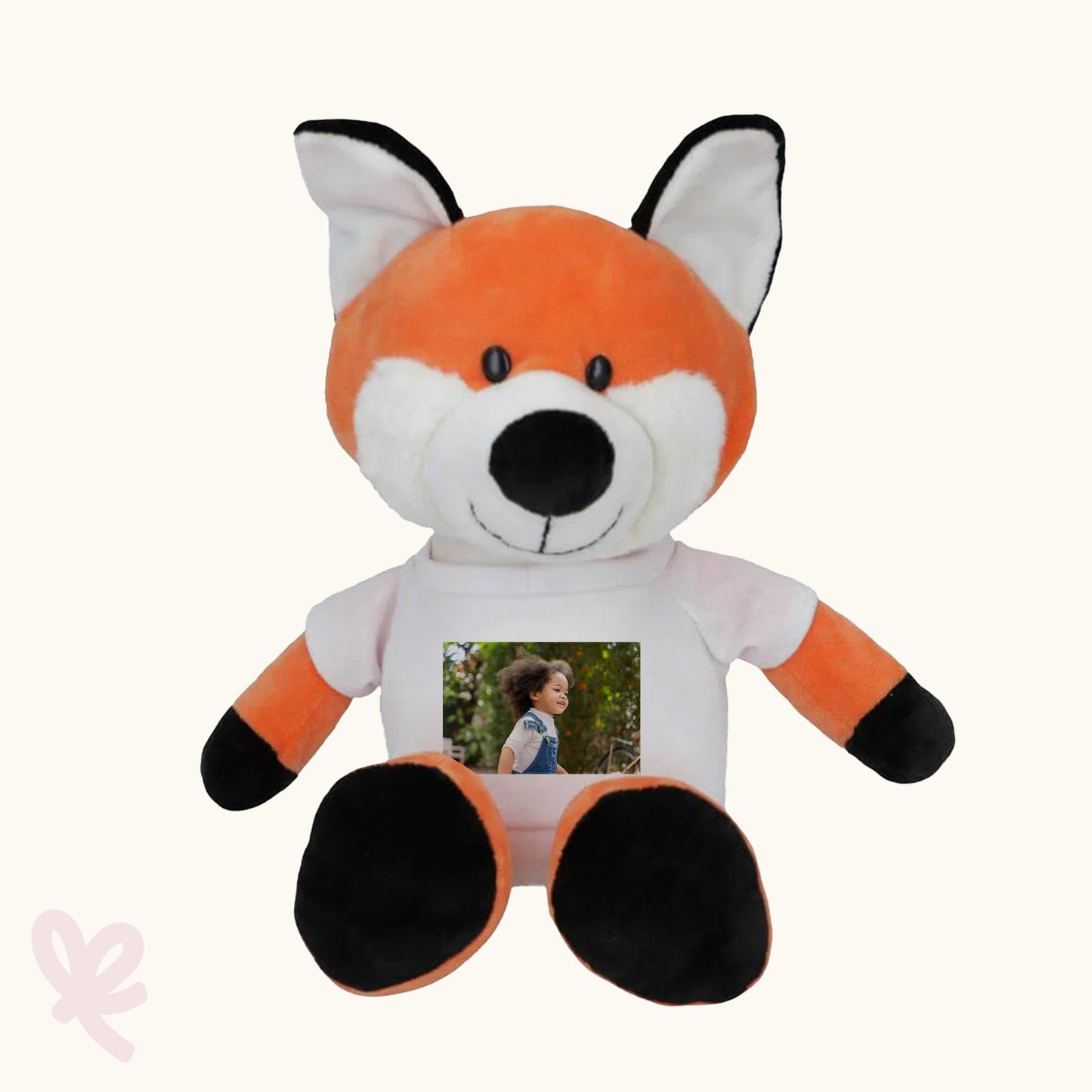 Dierenknuffel met foto - ontwerp zelf