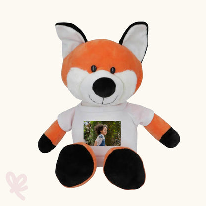Dierenknuffel met foto - ontwerp zelf