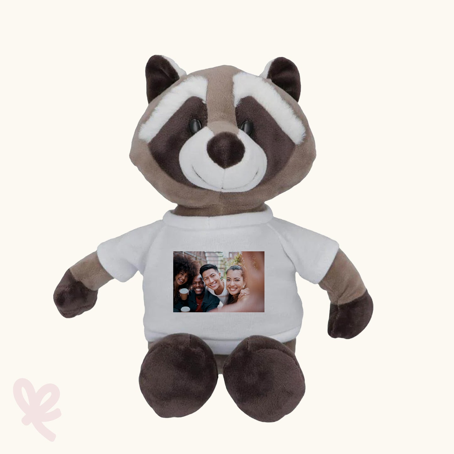 Dierenknuffel met foto - ontwerp zelf