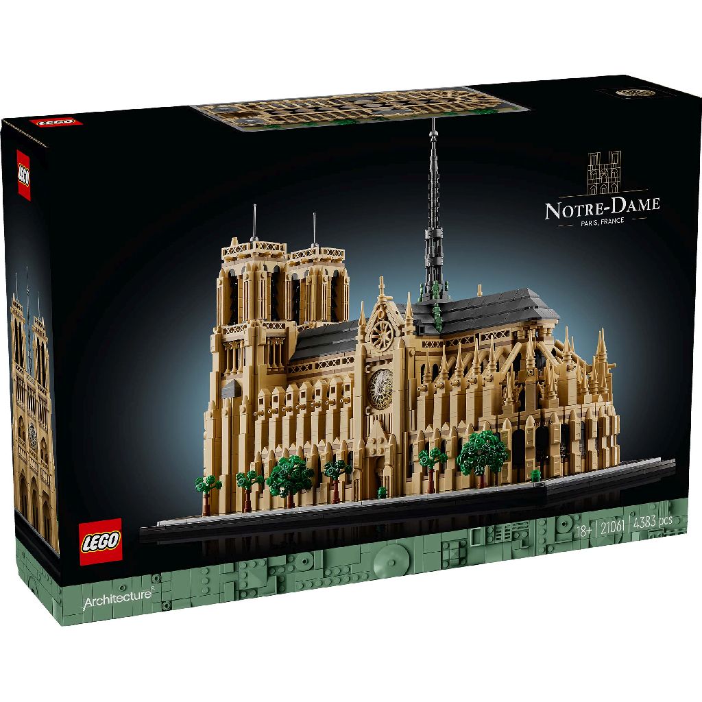 LEGO® Architecture Notre-Dame de Paris – Iconisch bouwcadeau voor liefhebbers van architectuur