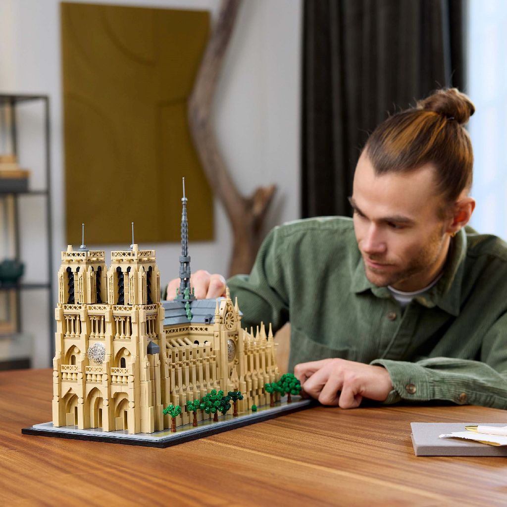 LEGO® Architecture Notre-Dame de Paris – Iconisch bouwcadeau voor liefhebbers van architectuur