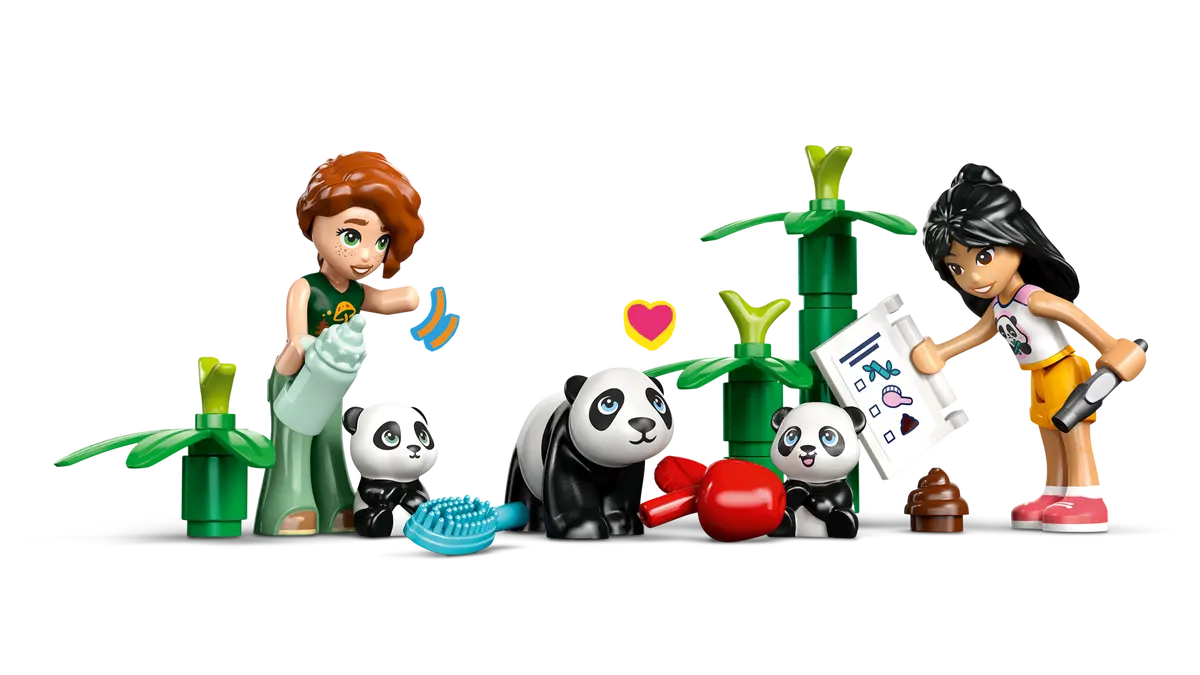 LEGO® Friends Panda Sanctuary – Lief en zorgzaam bouwcadeau voor dierenliefhebbers