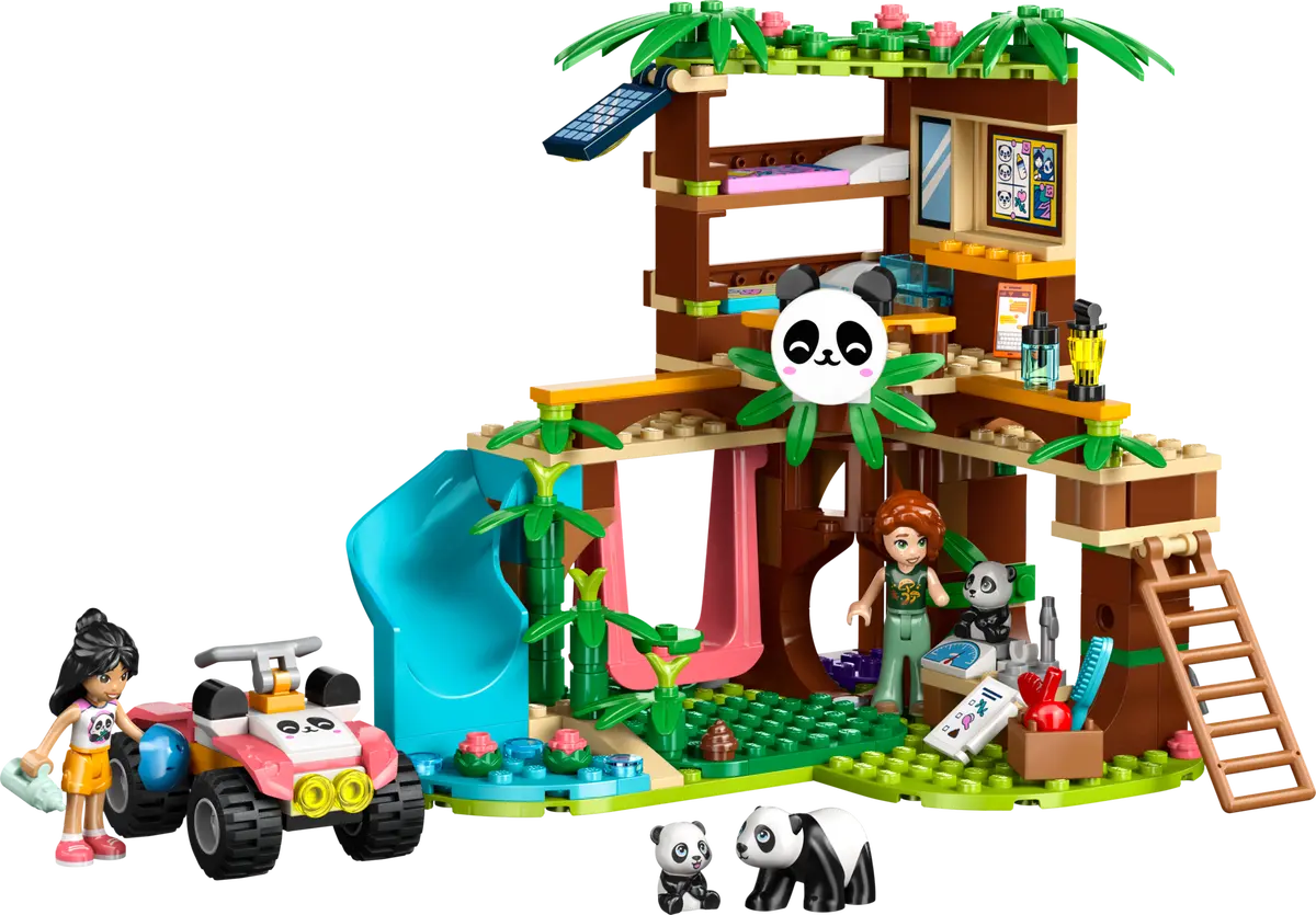 LEGO® Friends Panda Sanctuary – Lief en zorgzaam bouwcadeau voor dierenliefhebbers