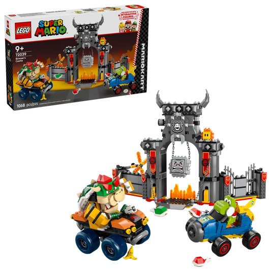 LEGO® Super Mario™ Mario Kart™ Bowser’s Castle – Actievol bouwcadeau voor gamers