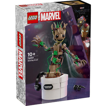LEGO® Marvel Dancing Groot – Speels en vrolijk cadeau voor Marvel-fans