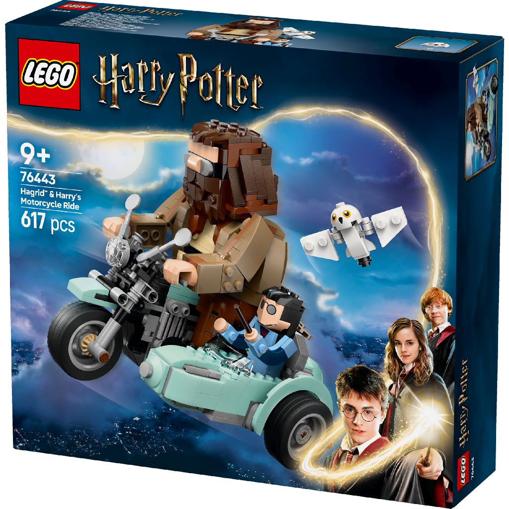 LEGO® Harry Potter™ Hagrid & Harry’s Motorrit – Iconisch magisch bouwcadeau