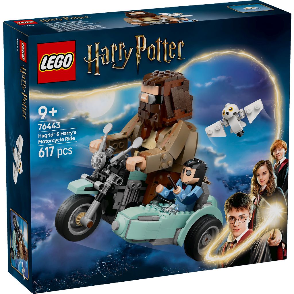 LEGO® Harry Potter™ Hagrid & Harry’s Motorrit – Iconisch magisch bouwcadeau
