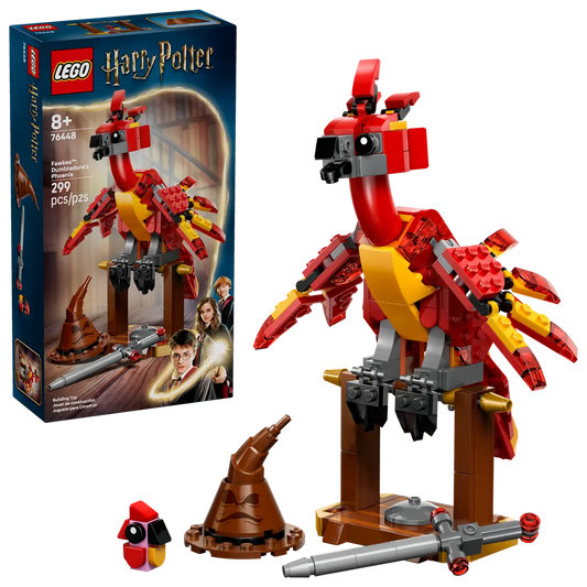 LEGO® Harry Potter™ Fawkes™ – Magisch en symbolisch bouwcadeau